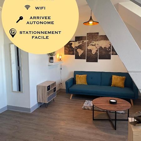 T2 4 Pers Face Gare Sncf Appart Hotel Le Cygne 6 Бурж Екстериор снимка